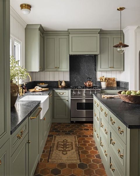 40+ Stylish Ideas for Two Tone Blue And White Kitchen Cabinets