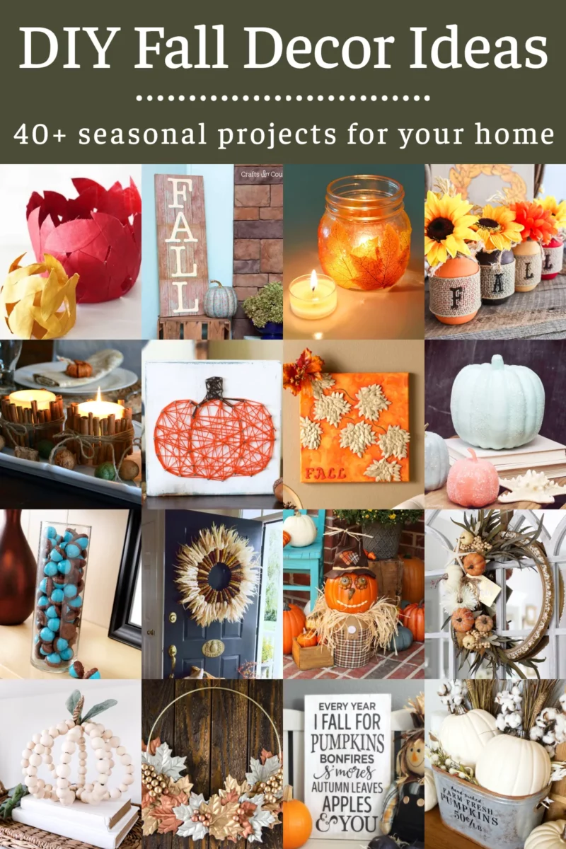 40+ Beautiful Inexpensive Fall Decorating Ideas to Update Your Home