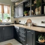 Farmhouse Black Kitchen Cabinets: 53 Fabulous Ideas [2024]