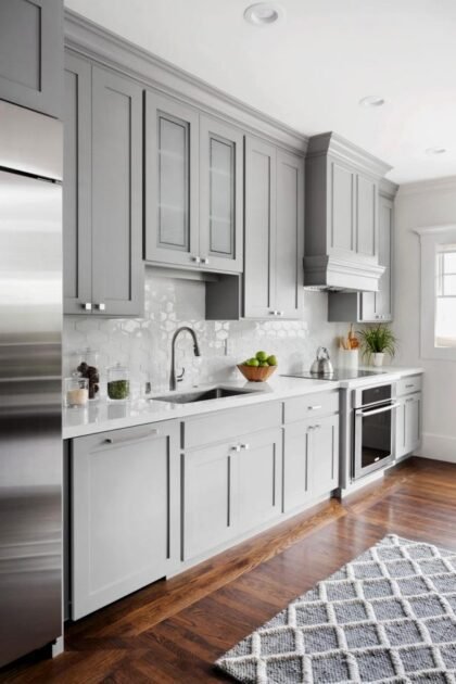 Gray Kitchen Cabinet Ideas