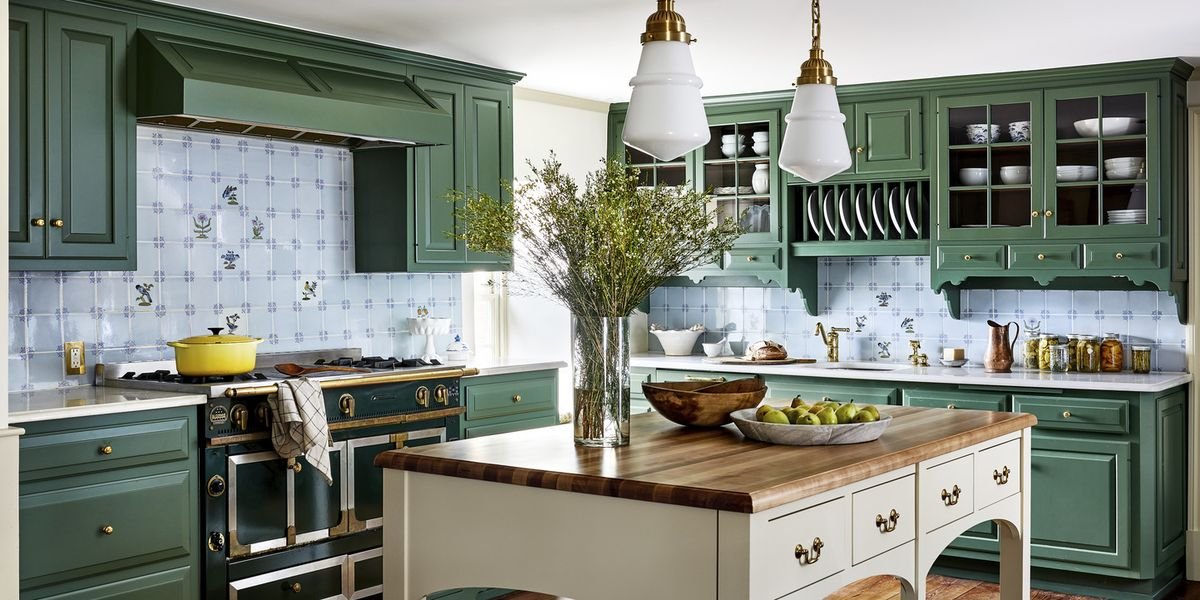 Green Kitchen Cabinet Ideas