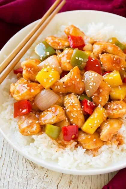 Healthy Sweet And Sour Chicken Recipe