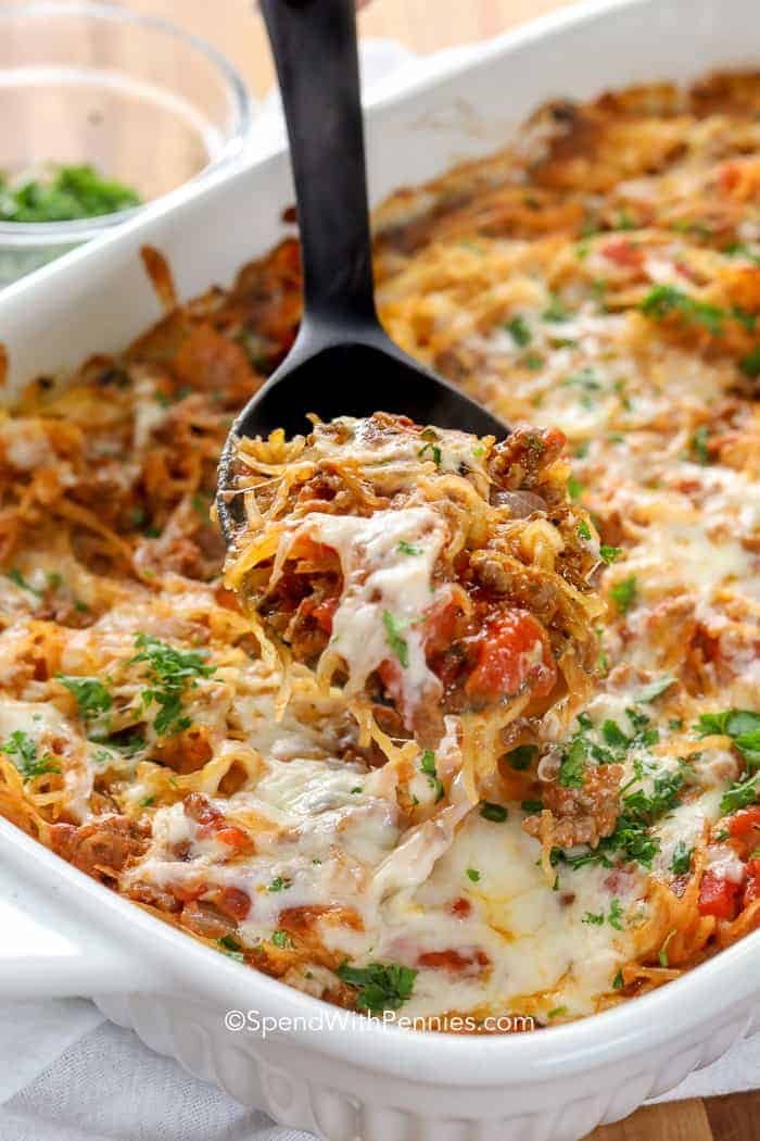 Spaghetti Squash Casserole