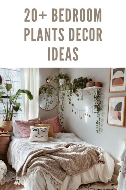 Bedroom Plants: 20+ Ways to Style Air Purifying And Cool Looking Plants