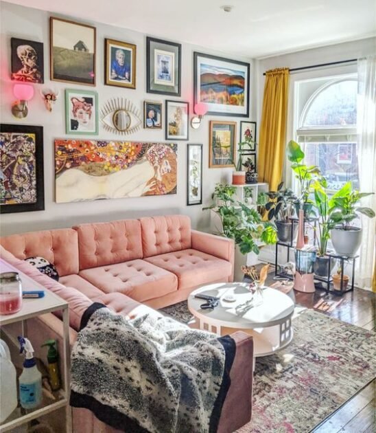 Colorful Boho Living Room: How to Live Your Life in Color