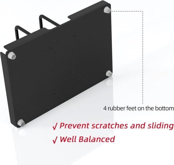 Napkin Holder for Table, Metal Napkin Holder with Salt and Pepper Shakers Caddy, Standing Paper Napkin Storage for Kitchen Dining Table Decor, Black - Image 3