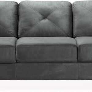 Lifestyle Solutions Harrington Sofa in Grey, Dark Grey