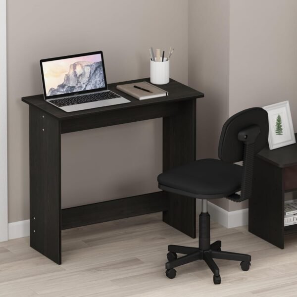 FURINNO Simplistic Study Table, Espresso - Image 2