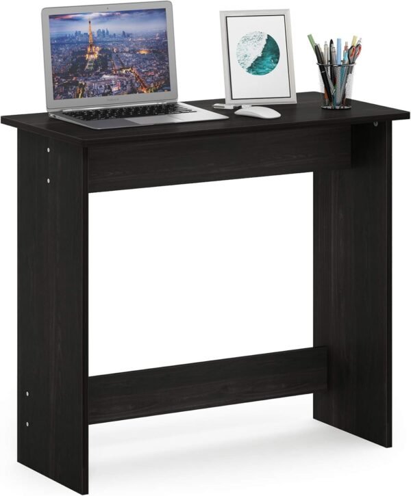 FURINNO Simplistic Study Table, Espresso - Image 5