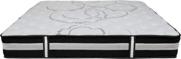 Flash Furniture Capri Comfortable Sleep 12" Hybrid Pocket Spring and Foam Mattress in a Box, Foam Pocket Spring Hybrid Mattress for Pressure Relief, King - Image 13