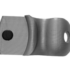 Canning Jar Opener, Mason Jar Opener Canning Tool, Releases Vacuum Seal on Wide Mouth and Regular Mouth Lids (Silver, Magnets)