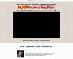 TedsWoodworking© The World’s Largest Database of 16,000 Woodworking Plans and Projects